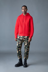 Mackage MARVIN-CAMO Mixed-Media Camo Sweatpants