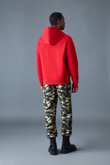 Mackage MARVIN-CAMO Mixed-Media Camo Sweatpants