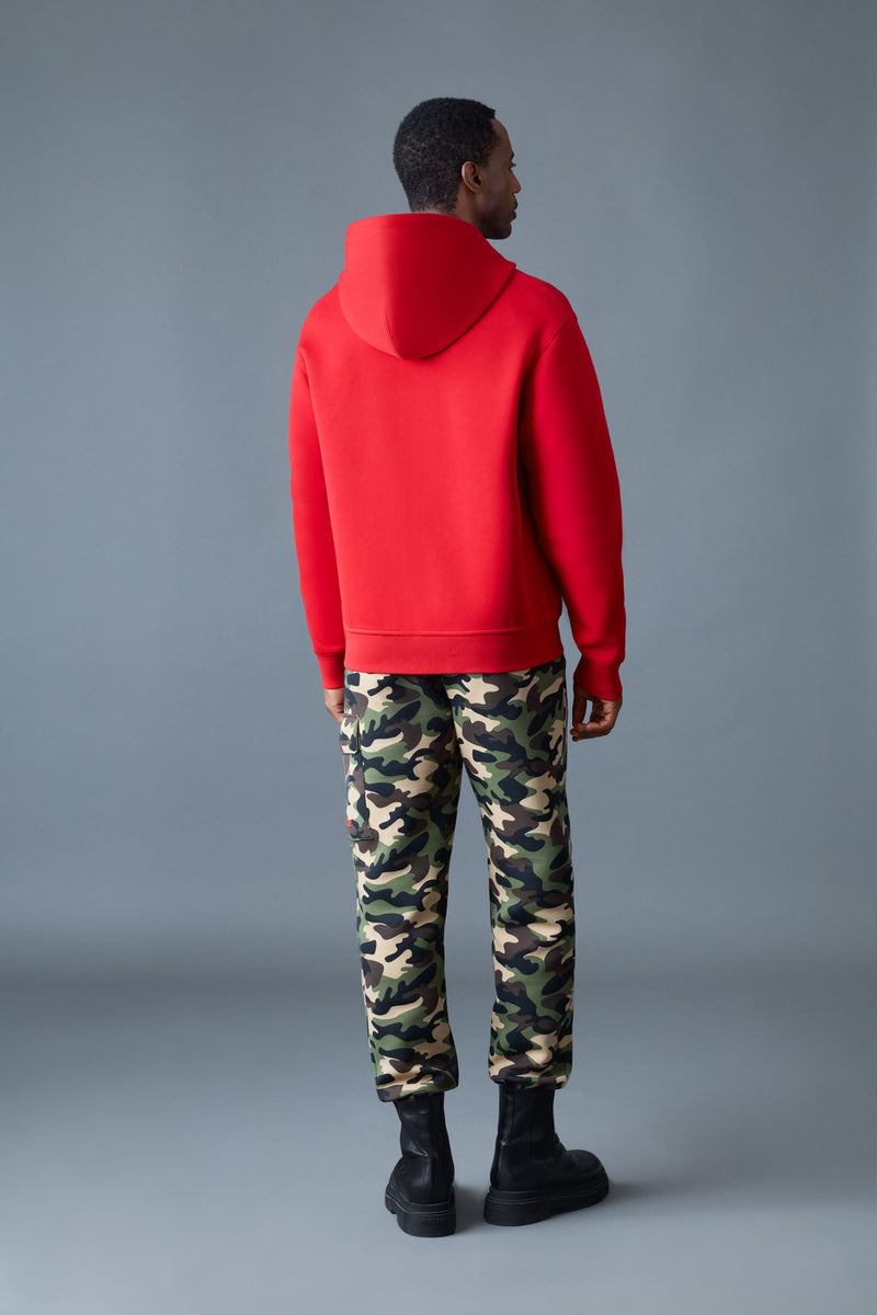 Mackage MARVIN-CAMO Mixed-Media Camo Sweatpants