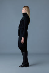 Mackage NORITA 2-in-1 double face wool coat with sash