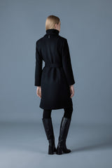 Mackage NORITA 2-in-1 double face wool coat with sash