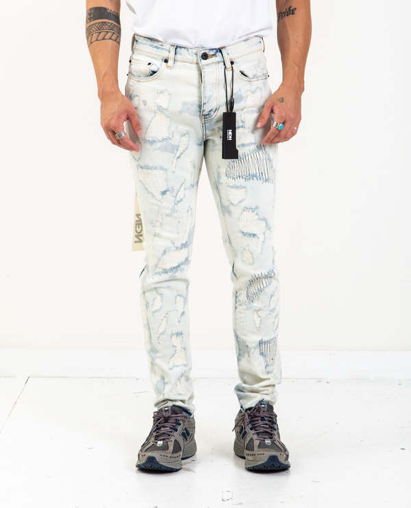 Neon Sid Acid Wash Denim Jeans