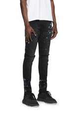Purple Black Resin Knee Slit