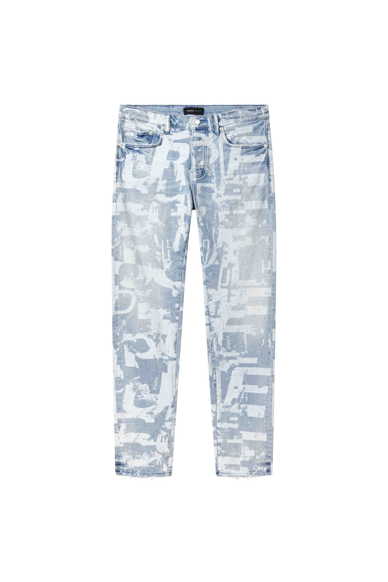 Purple P001 Grunge Print