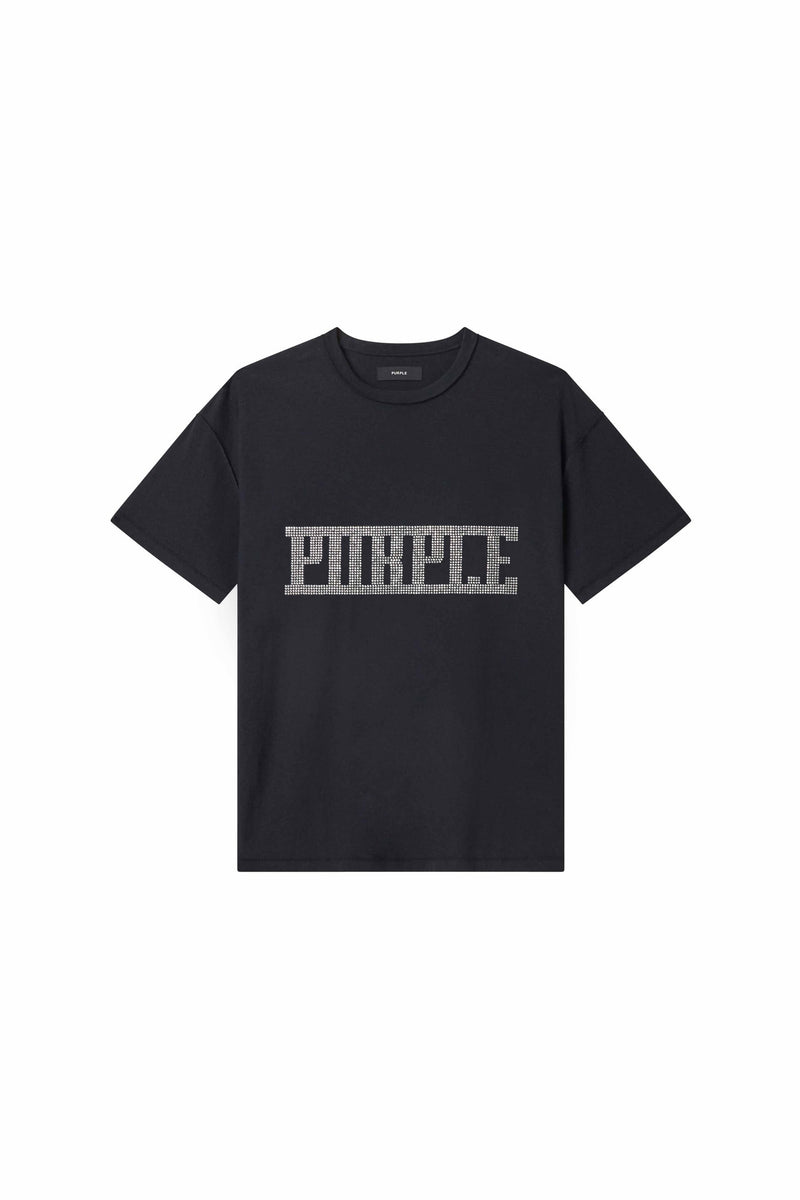 Purple Crystal Plaque Tee