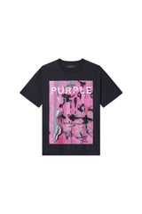 Purple Displaced Tee