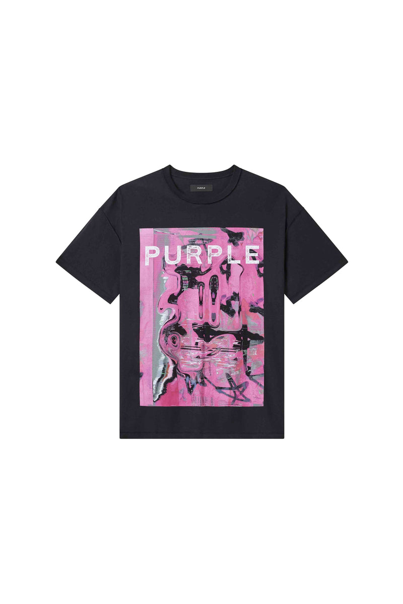 Purple Displaced Tee