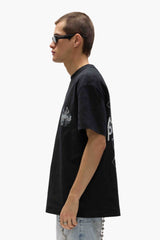 Purple Textured Jersey SS Tee