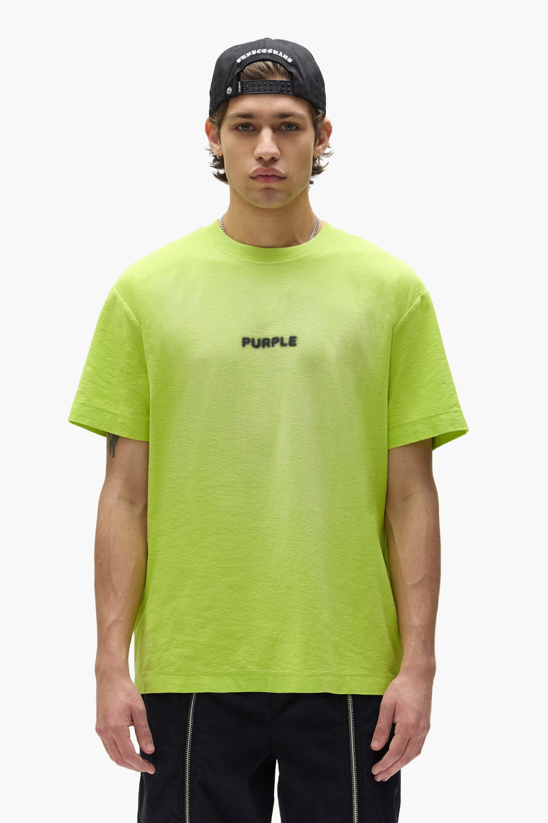Purple Pixelated Tee