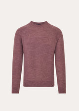 Merino Wool Ribbed Crewneck