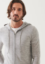 Patrick Assaraf Extra-Fine Merino Full Zip Hoodie