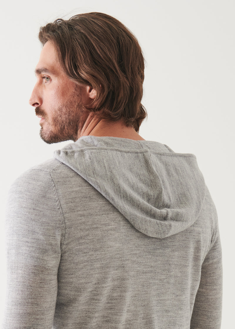 Patrick Assaraf Extra-Fine Merino Full Zip Hoodie