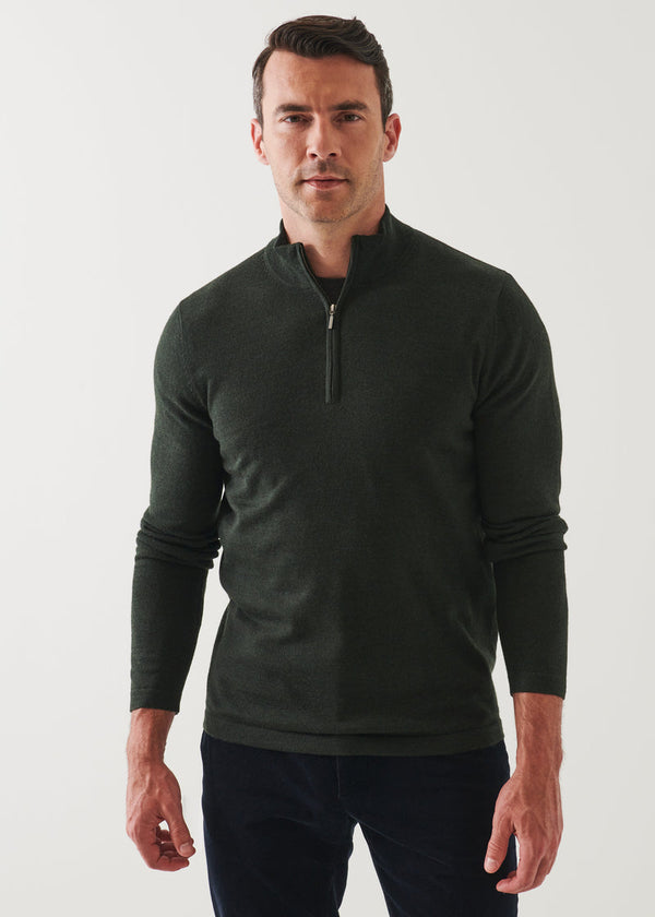 Patrick Assaraf 1/4 Zip Sweater