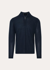 Extra-Fine Merino Quarter Zip