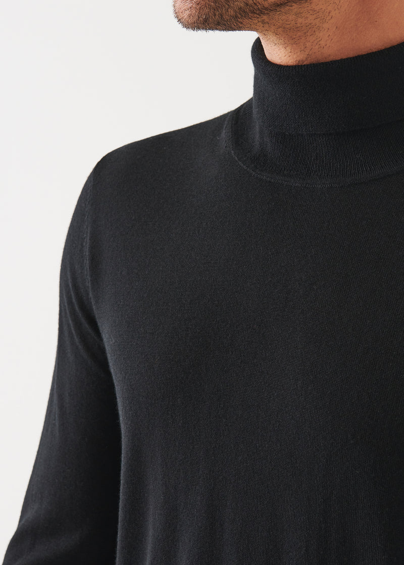 Patrick Assaraf Extra-Fine Merino Turtleneck