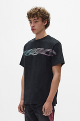 Purple Brand Gradient Ribbon Tee