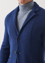 Patrick Assaraf Cardigan Mood Indigo Shirt Jacket