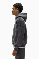 Purple Brand Arched Gothic Hoodie