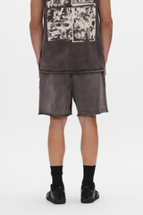 Purple Brand Worn Gothic Short