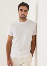 Patrick Assaraf Organic Pima Cotton High Neck T-Shirt