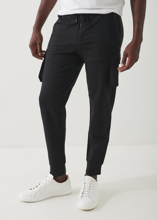 Patrick Assaraf Stretch Cargo Jogger