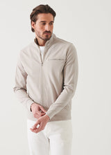 Patrick Assaraf Active Full Zip Track Jacket