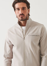 Patrick Assaraf Active Full Zip Track Jacket