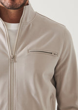 Patrick Assaraf Active Full Zip Track Jacket