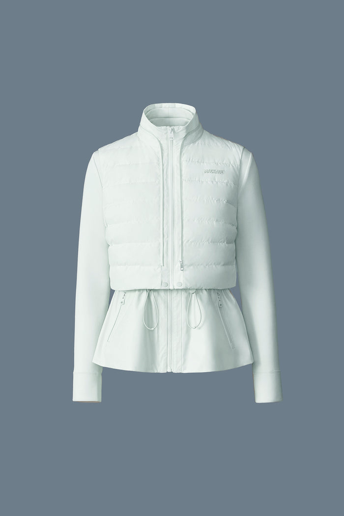 すぐ届く【MACKAGE】PRISCILLA Priscilla - Hybrid Lightweight Down Jacket | Mackage® CA