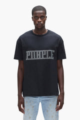 Purple Crystal Plaque Tee