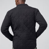 Good Man Brand Quilted Stadium Jacket- Black