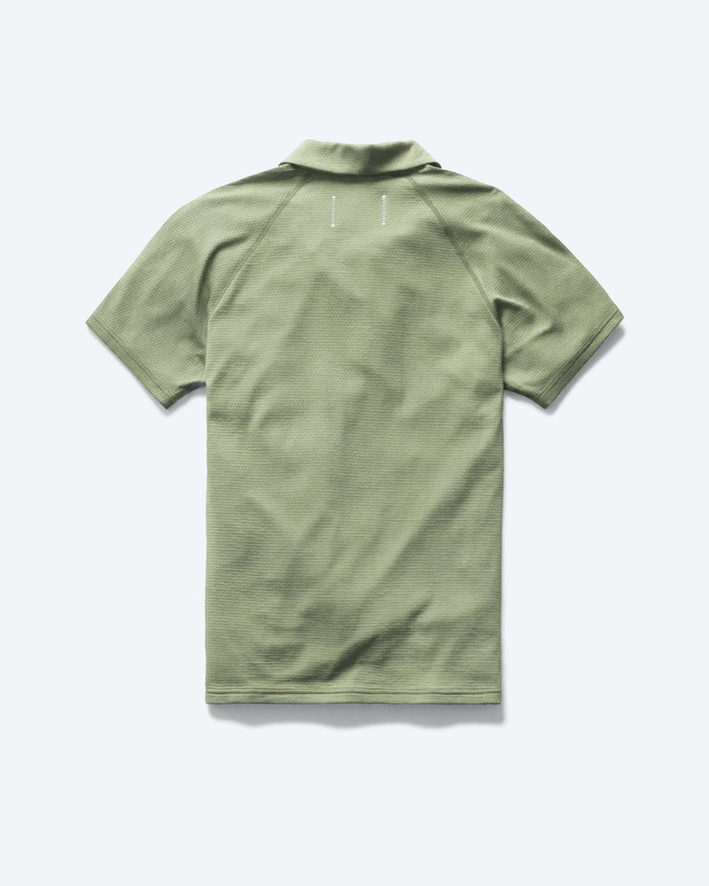 Reigning Champ Men's SOLOTEX MESH TIEBREAK POLO