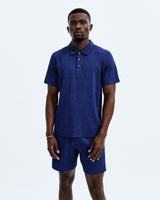 Reigning Champ Men's SOLOTEX MESH TIEBREAK POLO