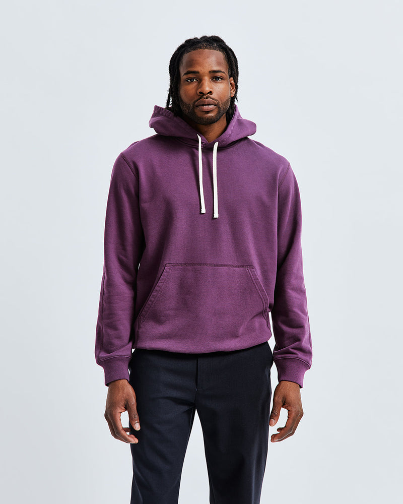 Reigning Champ Midweight Terry Classic Aubergine Hoodie