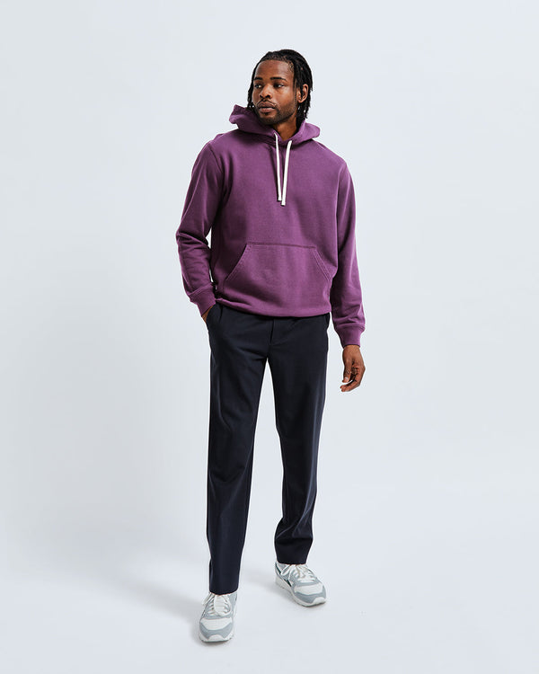 Reigning Champ Midweight Terry Classic Aubergine Hoodie
