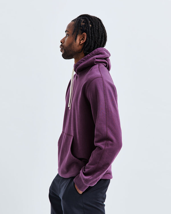 Reigning Champ Midweight Terry Classic Aubergine Hoodie