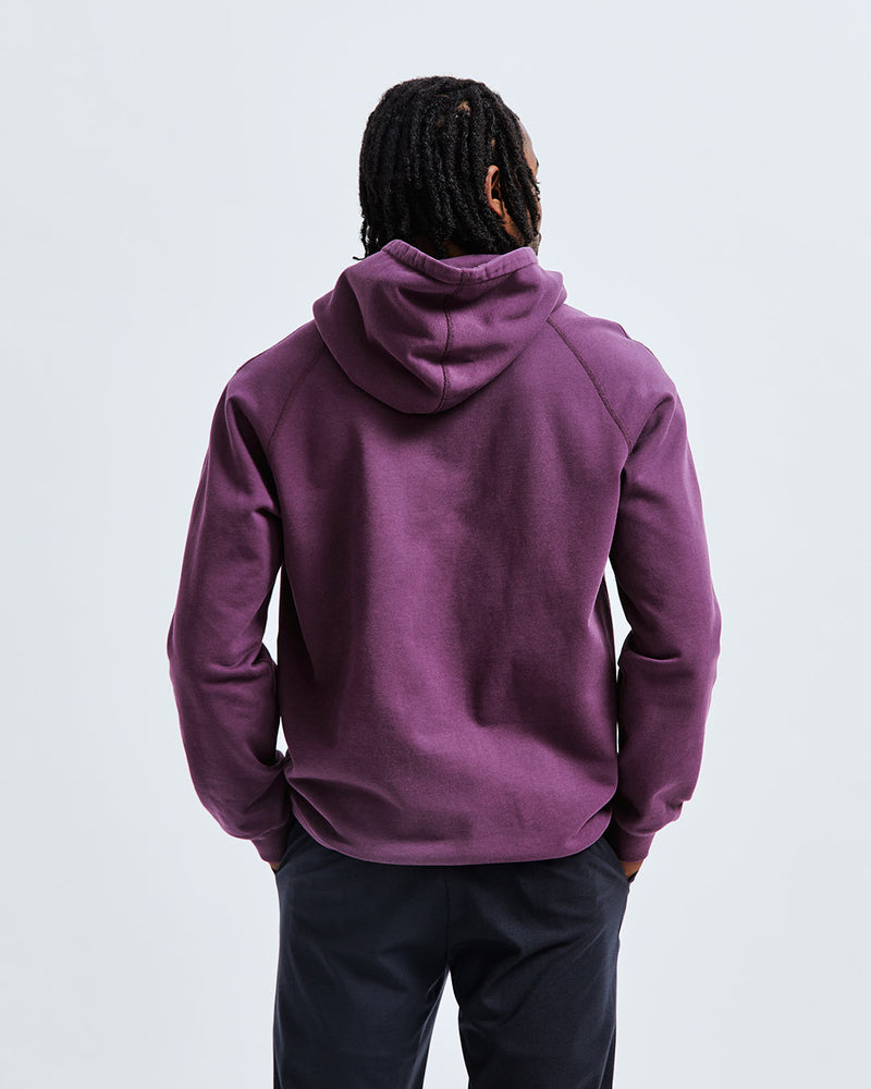 Reigning Champ Midweight Terry Classic Aubergine Hoodie