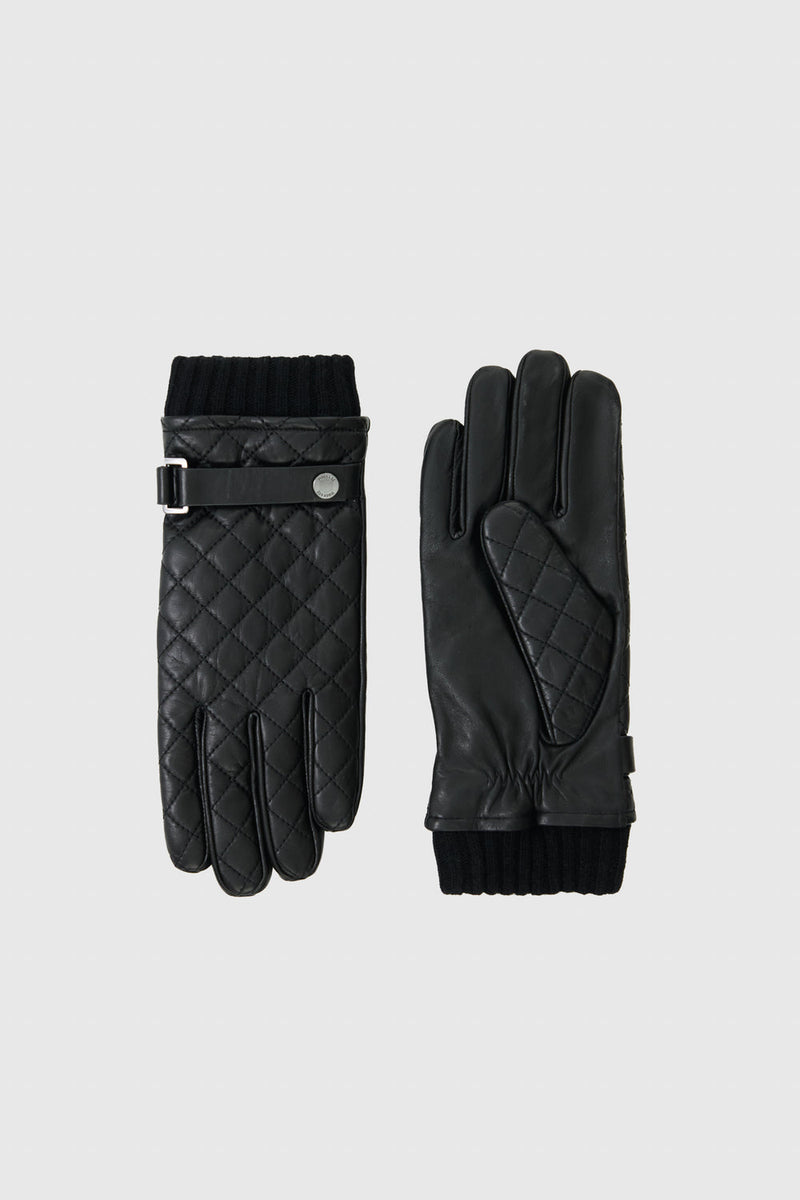 MACKAGE REEVE-Q Diamond Quilted Leather Gloves