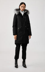 RENA-X Parka With Silverfox Fur