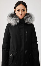 RENA-X Parka With Silverfox Fur