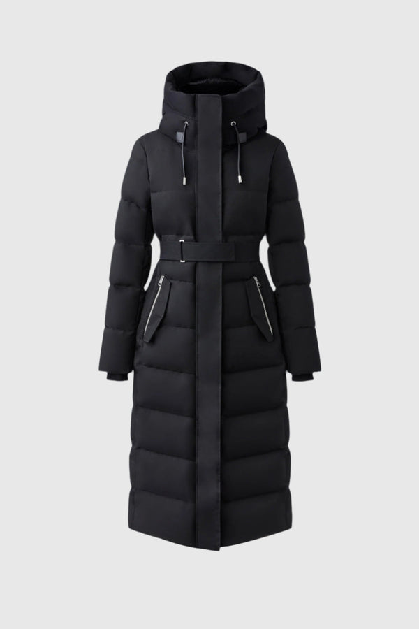 MACKAGE SHYLA-NF 2-in-1 down coat with removable bib