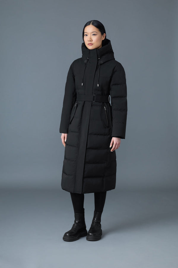 MACKAGE SHYLA-NF 2-in-1 down coat with removable bib