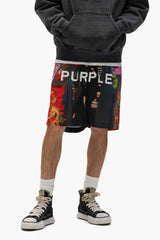 Purple Brand Abstract Swim Shorts