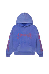 Purple Brand Arched Gothic Hoodie