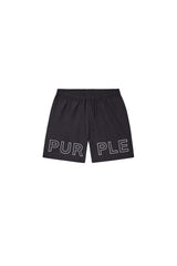 Purple Brand Outline Swim Shorts