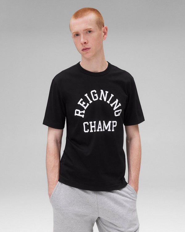 Reigning Champ Lightweight Jersey Arch Logo Standard T-Shirt