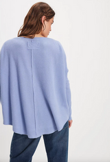 FREE PEOPLE LATTE BLUES THERMAL SOLID IN DAWN BREEZE