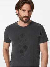 BEADED BADGES TEE