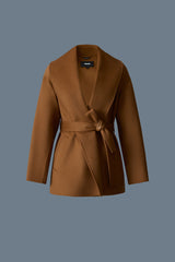 Mackage Tyra Double-Face Wool Robe Jacket