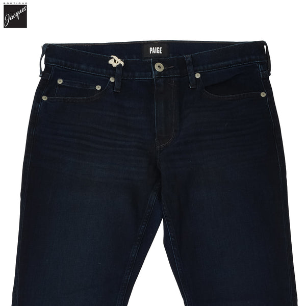 Lennox - Thayer - Dark Blue Wash Slim Fit Vintage Transcend Jeans - PAIGE